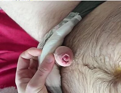 Peeingon My Chest And In A Fresh Pullup Diaper , Moans And Groans