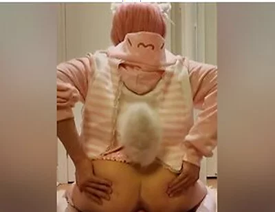 Cute Femboy Jumps On A 10 Inches Dildo