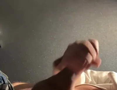 Was so Horny at Work - Had to Go to the Bathroom and Jerk My Cock a Bit