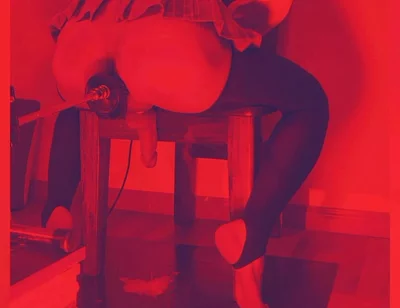 Femboy Fucked Hard by This Huge Dildo Till I Cum Milk
