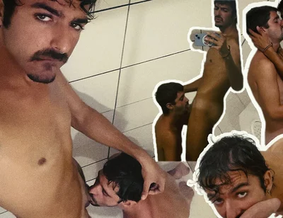 My Straight Friend and I Lose Control in the Shower…