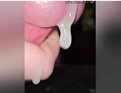 Close Up And Motion Slowed - Solo Cumshot #13