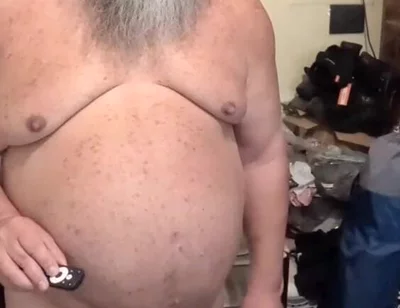 Big Bear Belly and Cock