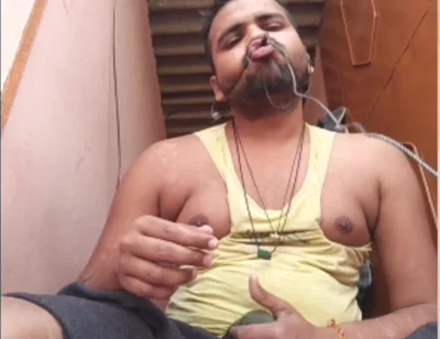 Ismaatdeva was solely fucking herself as just he watched