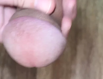Kneeling Close-up Solo Masturbation at Home