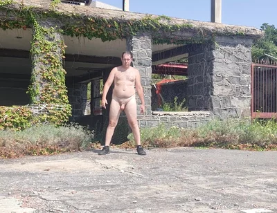 Nude Boy Near the Sea