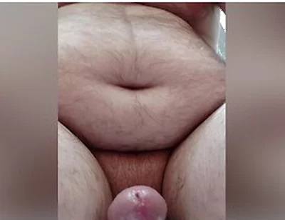 Handsfree Cum While Making Anal Enema