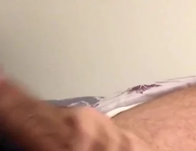 Jerking off My Fat Dick Before Getting Live