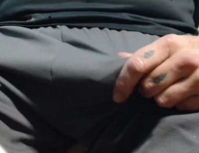 Cash Master Huge Bulge and Precum on Webcam
