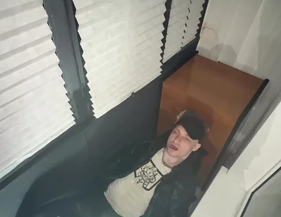 Leather Biker Piss on Leather Scally Chav Guy
