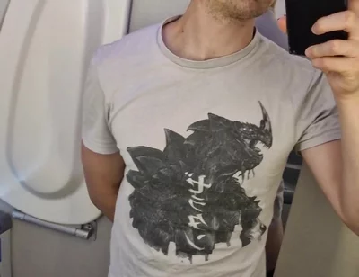14 Hours of Flight I Can't Resist to Show You My Cock