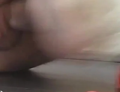 Throat orgasm into my blonde