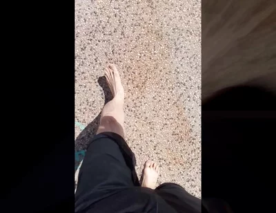 Jon Arteen Is a Naughty Boy Scout Who Walks Barefoot in the Street Outside for You Fans of Bare Feet