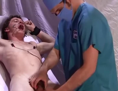 Takes Anal Play After Excruciating Nipple Shock