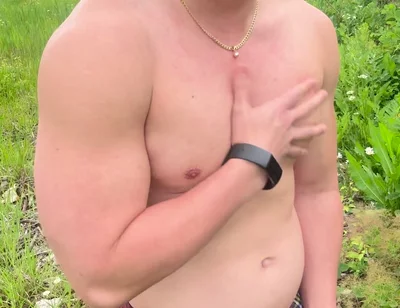 Muscular Asian Hunk Strips and Flexes Naked by the Highway Muscle Worship Jo & Cum Eating