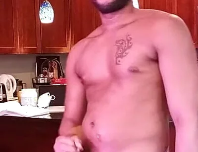Striptease! Kennie Jai Strips and Cums for You!