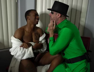 The Riddler Tickles Dirty Cops