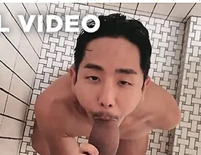 Mick Gold Swallowing A Big Load From Ray Dexters Huge Uncut Asian Dick