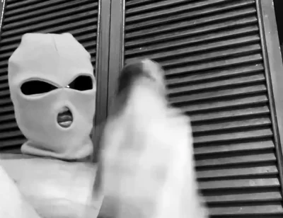 Masked BBC with Glasses and Balaclava Stroking Thick Uncut Black Cock Until Juicy Massive Cumshot Black20one
