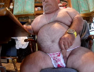 Mark Fletcher Wearing Sexy Panties Edging My Cock and Eating My Cum