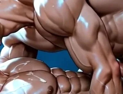 Muscle Hunk Big Asshole Straight Man Big Ass Bareback
