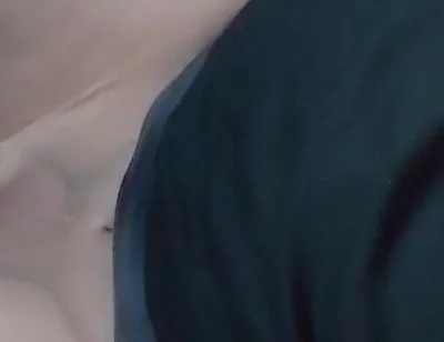 Small Penis in Light Pantyhose While Driving a Car