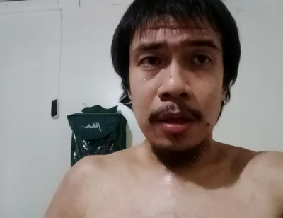 Kneeling Down Masturbation