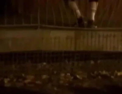 Straight Boy Dared to Show His Big Smooth Butt in Public Park