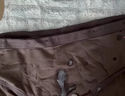 Cum on Wife’s Panties 20