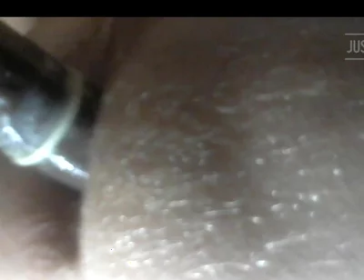 Close Upbig Dildo Thrusting in My Wet Hole