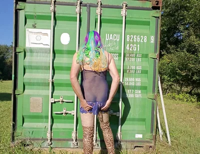 Crossdresser Outside Masturbation Sessions
