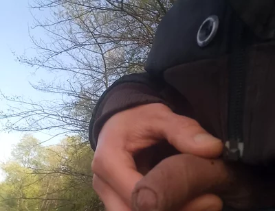 Jon Arteen Pulls Out His Beautiful Penis and Urinates Outdoors. Gay Porn with an Asian Twink