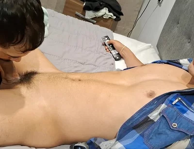 Receiving a Blowjob in a Shirt, Part 2