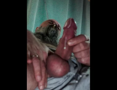 Big Uncut Cock Close up