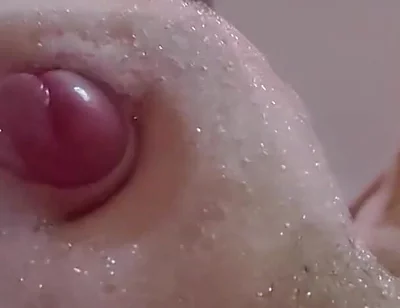 Covered in Foam - My Intense Bathroom Solo Finish