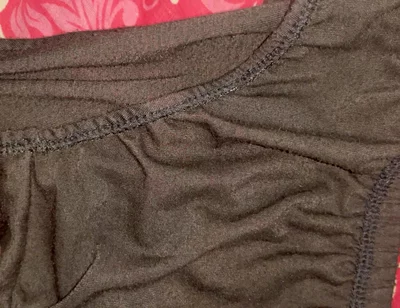 I cum on my Aunty Sangeeta's black panties.