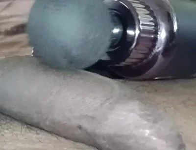 Solo Masterbating with BDSM Toy