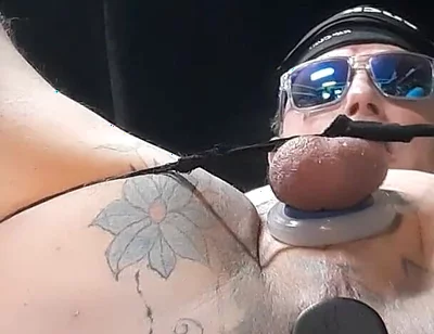 Butt Plug Anal Gape Close up