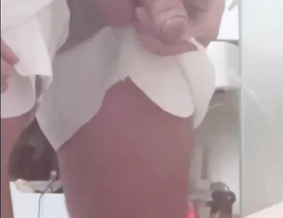 Straight Curious Boy Gets Pissed on by His Uncut Twink Roommate