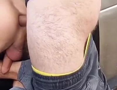 That Slut on the Highway Fucked Me with a Big Cock and Filled Me with Cum