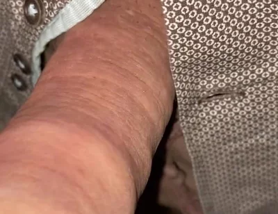 Uncut Cumshot in His Own Foreskin