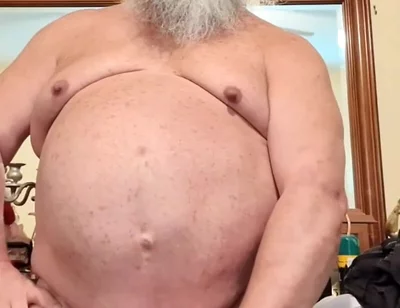 Big Bellied Stepdaddy Shoots a Fresh Load for You