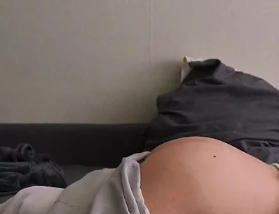 Morning Routine. Step Daddy Imagines Fucking Hard and Cumming Deep in Step Daughter Tight Wet Pussy