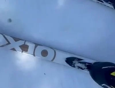 Pissing During a Nordic Ski Session