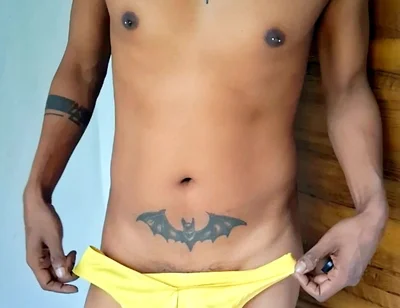 Yellow Thong Size Tease Desi Solo.