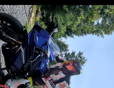On My Sport Bike