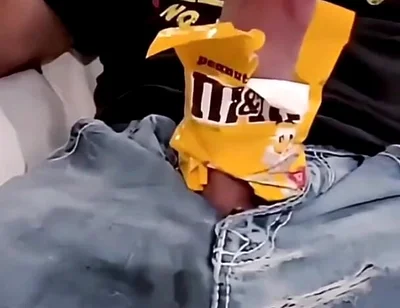 A Bag of Big Cock and M&m's...