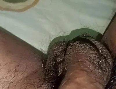 Horny Man Playing with His Dick Alone
