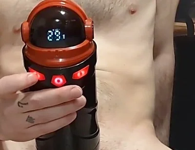 Jahuno Sucking and Vibrating Pocket Pussy Masturbation