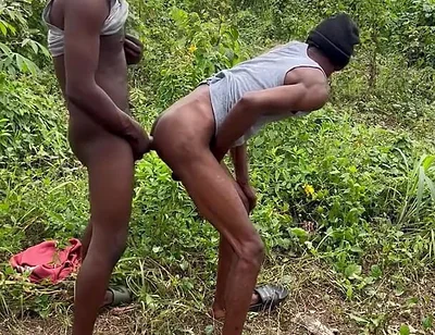 Getting Ready for Raw Gay Fuckfest with Sexyboy and Stepdaddy Outdoor Sex